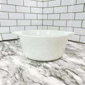 Vintage Washed Away Pyrex Green Verde Opal Round 1 1/2 Qt Casserole Dish No lid